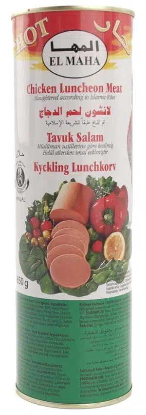 El Maha Kyllingepålæg Hot 850 g