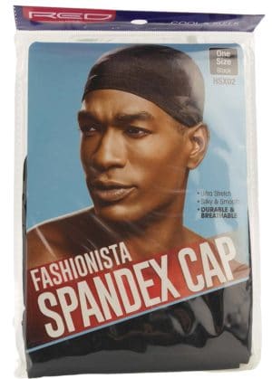 Silky Spandex Cap - Sort
