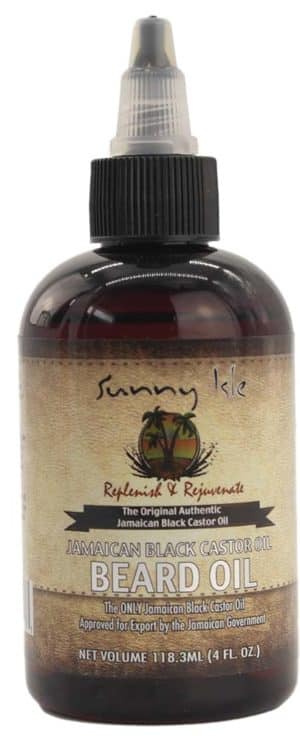 Sunny Isle Black Castor Beard Oil 118 ml