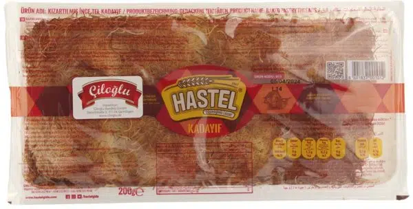 Hastel Kadayif, Tørrede 200 g