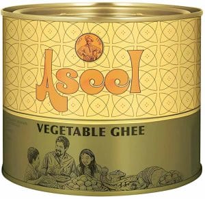 Aseel Vegetabilsk Ghee Smør 500 ml