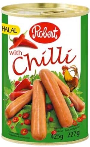 Robert Kyllingepølser, Chili 425 g