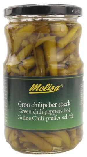Melisa Grøn Chili Stærk 330 g