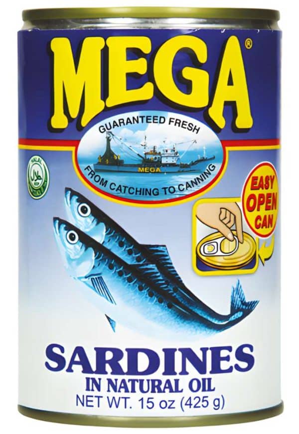 Mega Sardiner I Olie 425 g