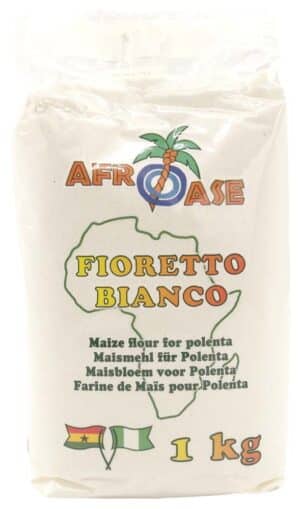 Afroase Fioretto Hvid Majsmel 1 kg