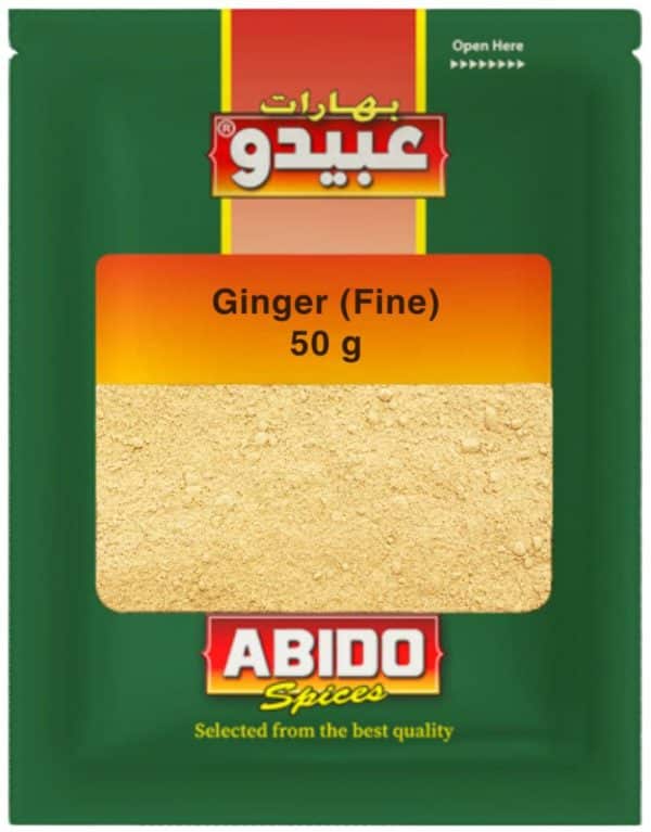 Abido Ingefær, Stødt 50 g