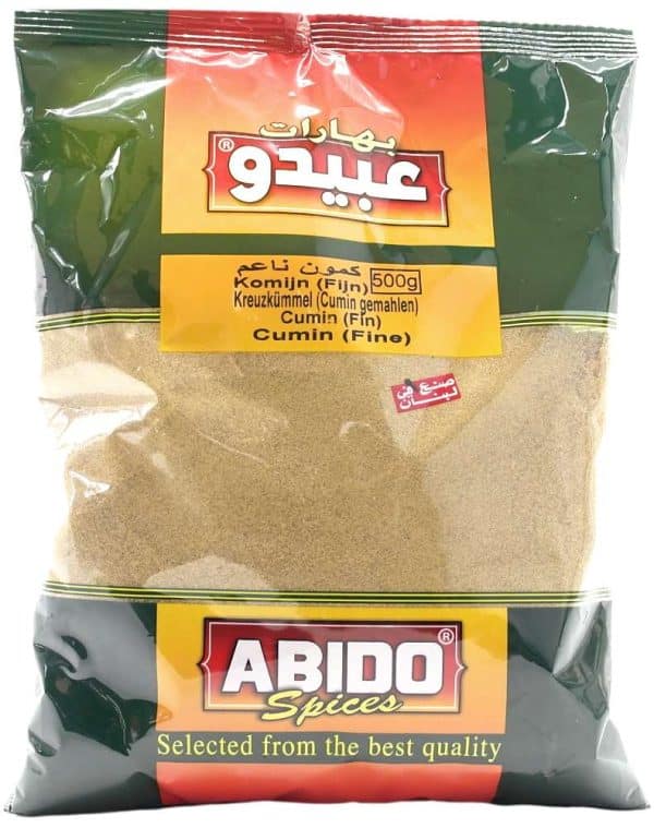 Abido Spidskommen, Stødt 500 g