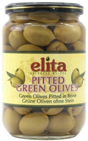 Elita Grønne Oliven u. Sten 700 g