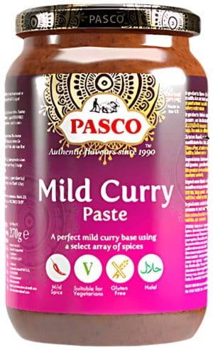 Pasco Karrypasta, Mild 270 g