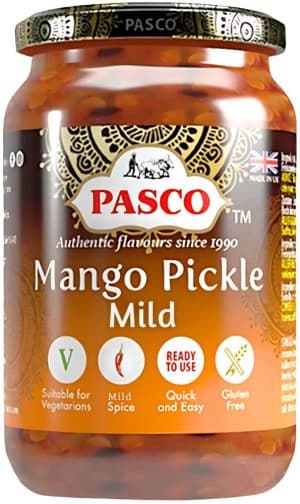 Pasco Mango Pickle, Mild 260 g