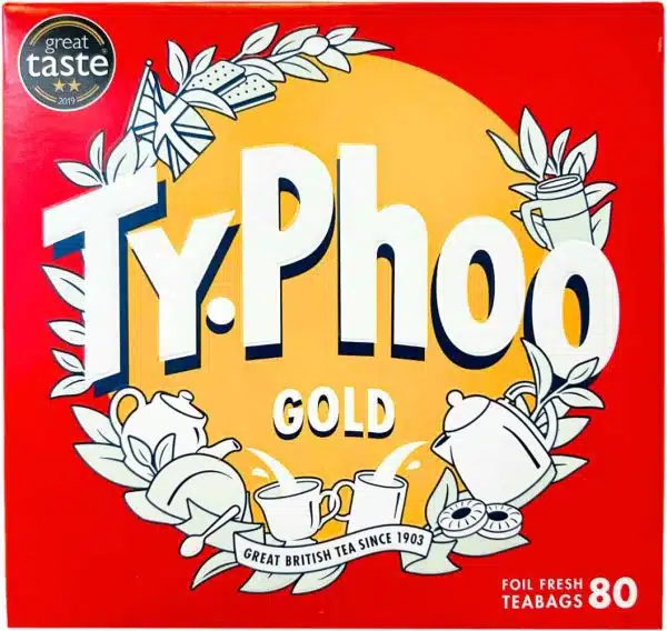 Typhoo Gold Te 80 stk