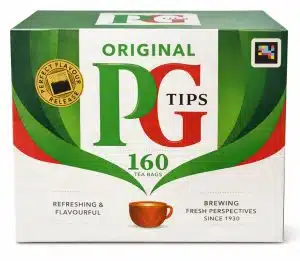 PG Tips Sort Te 160 stk