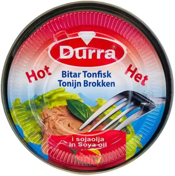 Durra Tun i Sojaolie Hot 160 g