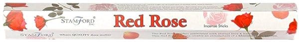 Stamford Røgelsespinde Red Rose 20 stk
