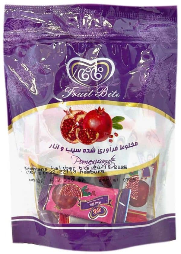 Fafa Fruit Bites Lavashak, Granatæble 300 g