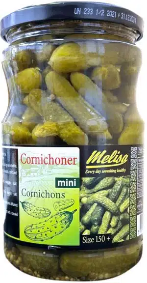 Melisa Mini Cornichoner 330 g