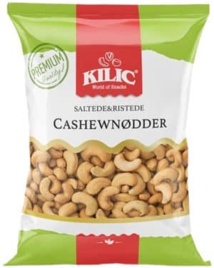 Kilic Cashewnødder Saltede & Ristede 400 g