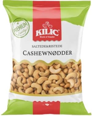 Kilic Cashewnødder Saltede & Ristede 250 g
