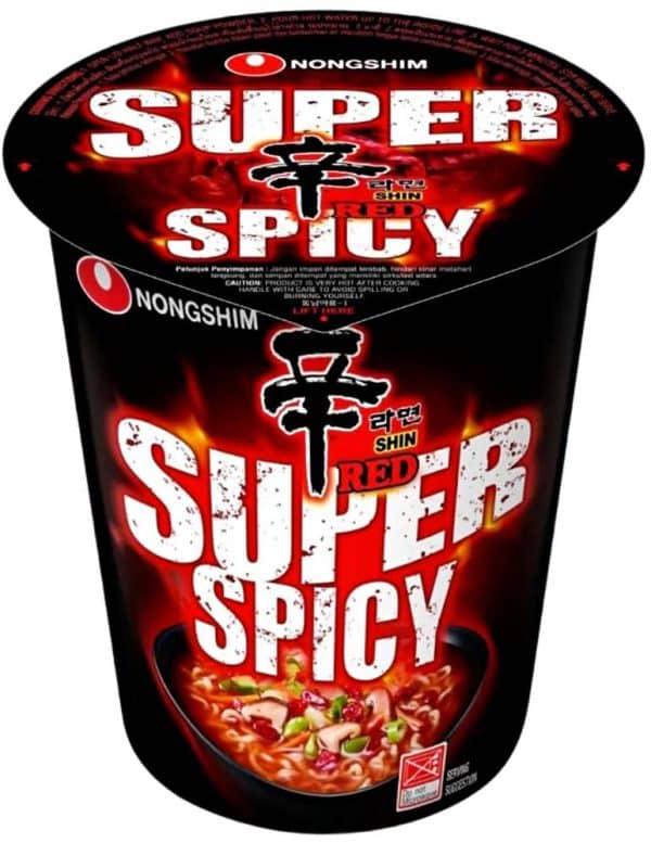 Nongshim Red Shin Super Spicy Kopnudler 120 g