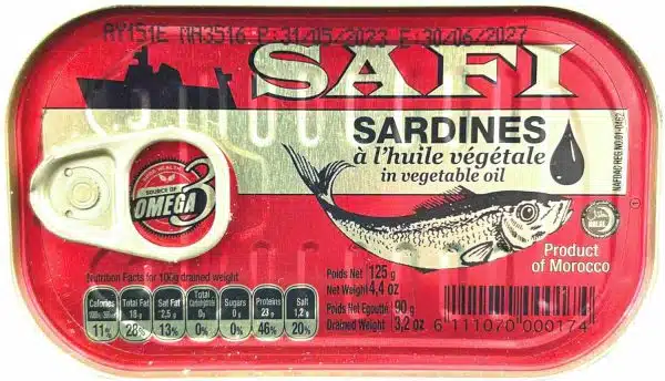 Safi Sardiner i Olie 125 g