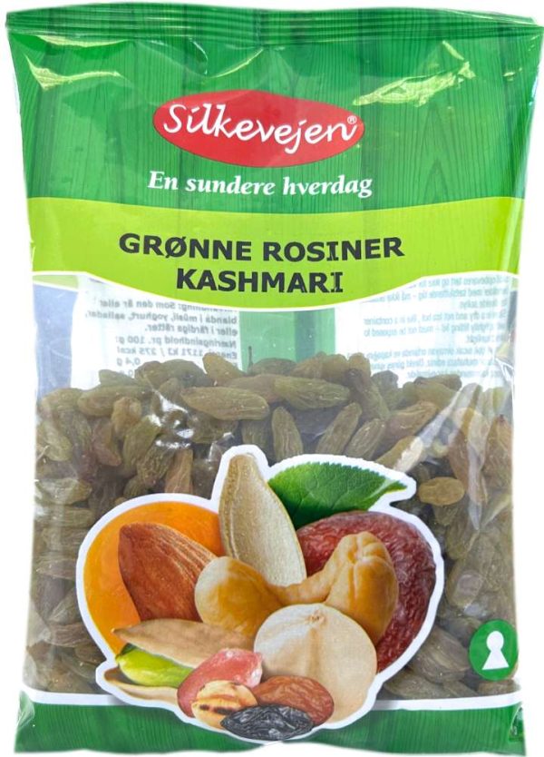 Silkevejen Grønne Rosiner Kashmari 250 g