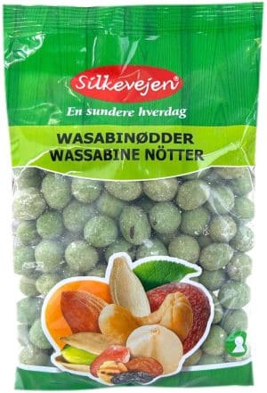 Silkevejen Wasabi Nødder 250 g
