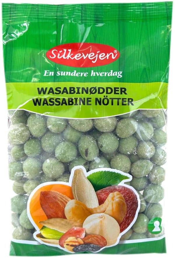 Silkevejen Wasabi Nødder 250 g
