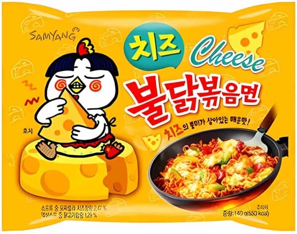 Buldak Hot Chicken Ramen Cheese 140 g