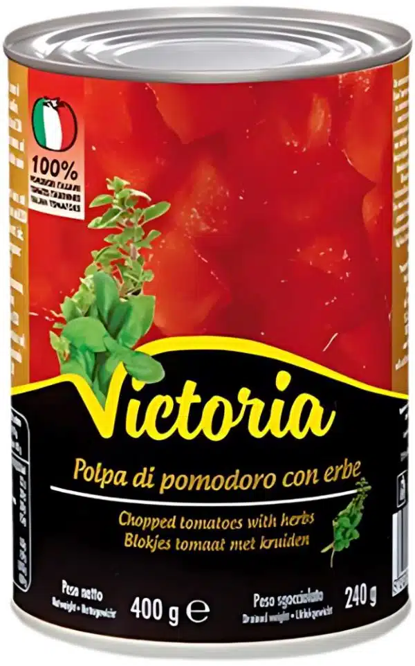 Victoria Hakkede Tomater m. Urter 400 g