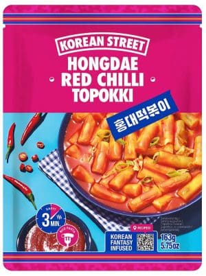 Korean Street Hongdae Red Chili Topokki 163 g