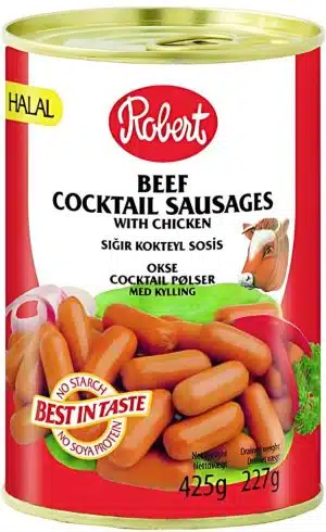 Robert Cocktailpølser Okse & Kylling 425 g
