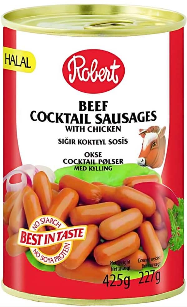 Robert Cocktailpølser Okse & Kylling 425 g