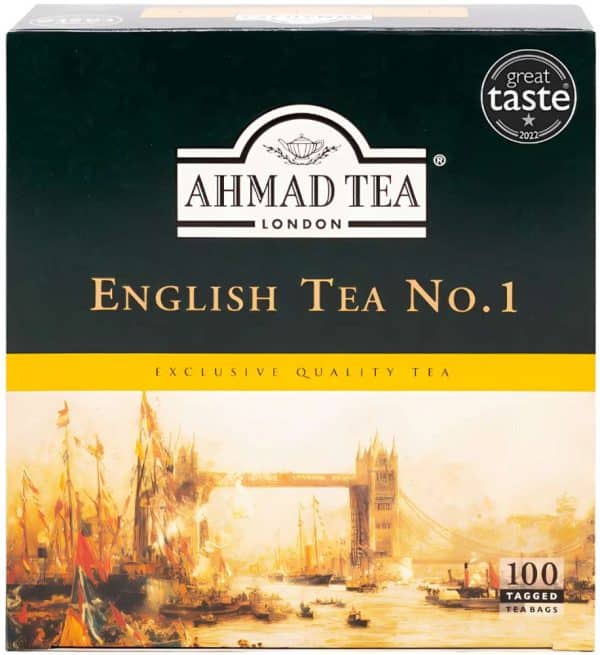 Ahmad Tea English Tea No. 1, 100 stk