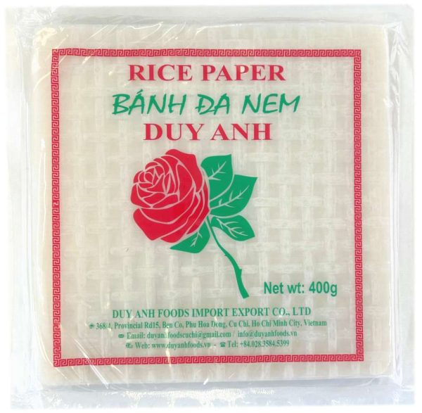 Duy Anh Rispapir (Firkantet) 22 cm 400 g