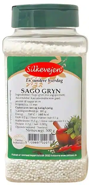 Silkevejen Sagogryn 500 g