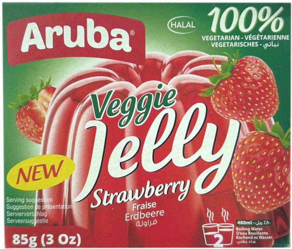 Aruba Jordbærgele 85 g