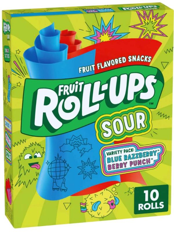 Fruit Roll-Ups Sour 141 g