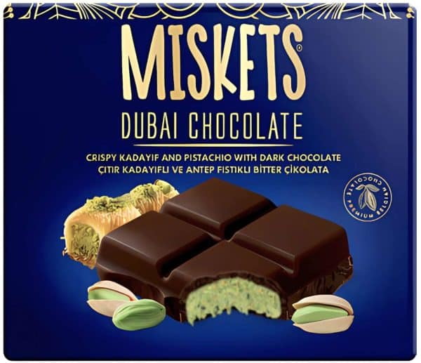 Miskets Dubai Chokolade 100 g