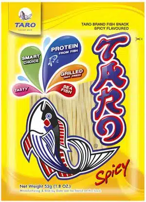 Taro Fish Snack, Spicy 52 g