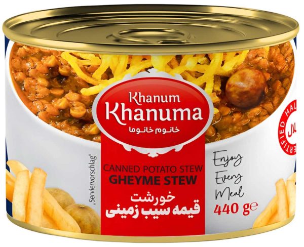 Khanuma Khanuma Potato Stew (Gheyme Stew) 440 g