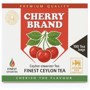 Cherry Brand Ceylon Sort Te 100 stk