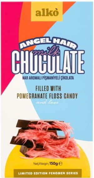Alko Angel Hair Chokolade, Granatæble 150 g