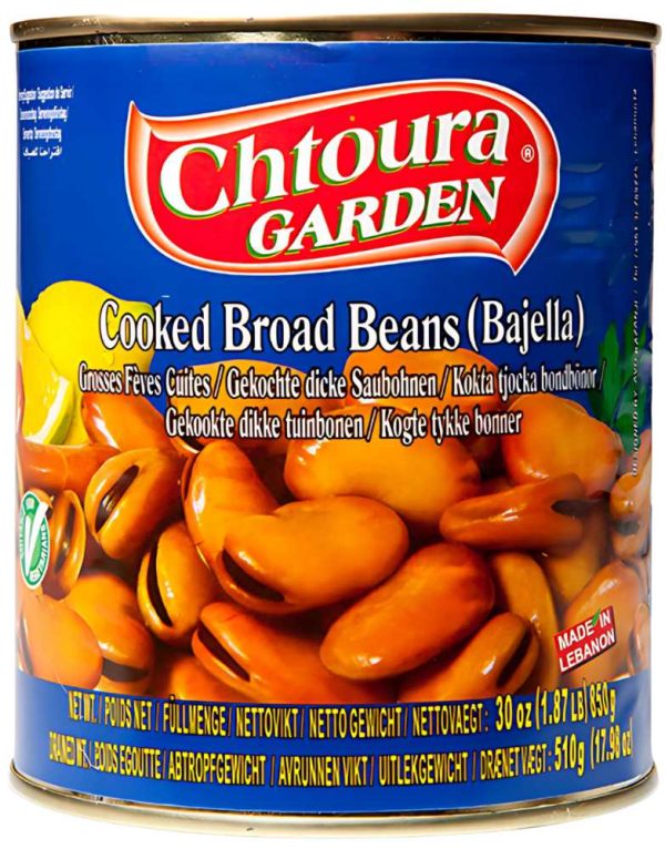 Chtoura Garden Kogte Hestebønner (Bajella) 850 g