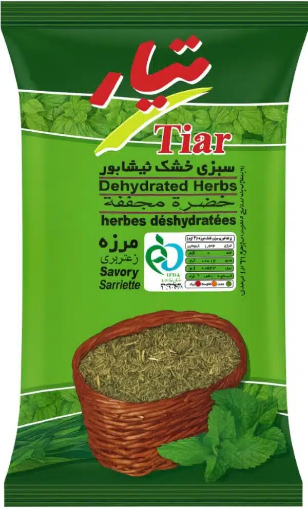 Tiar Savory, Tørret 180 g