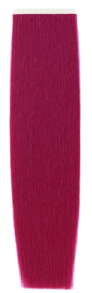 Unihair 100% Remy Human Hair Skin Weft 18-20" - Wine Red