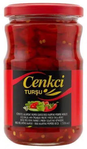 Cenkci Rød Jalapeno, Skiver