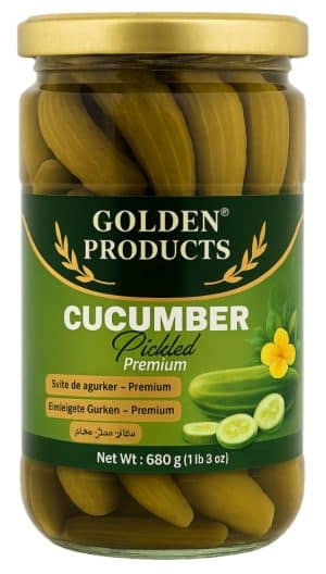 Golden Products Premium Syltede Agurker 680 g