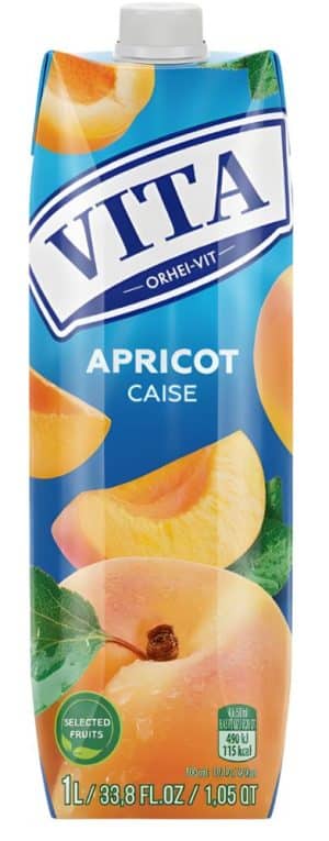 Vita Abrikos Nektar, Frugtkød 1 l