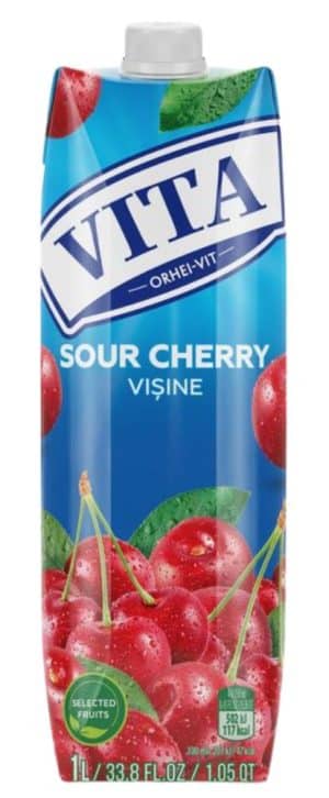 Vita Surkirsebær Nektar, Frugtkød 1 l