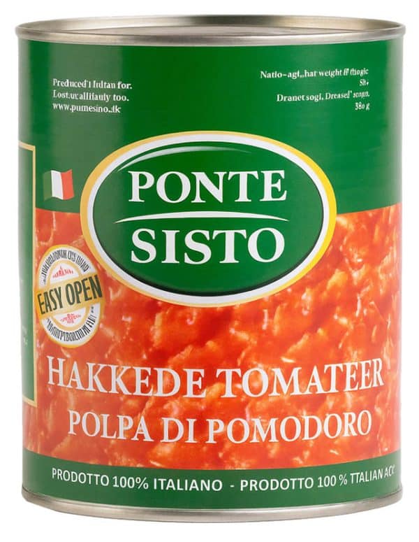 hakkede tomater